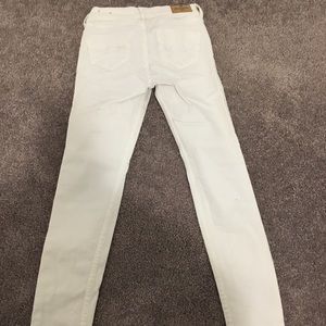 Abercrombie kids jeans 9/10 white